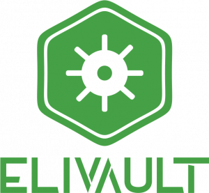 logo elivault, data center elitery