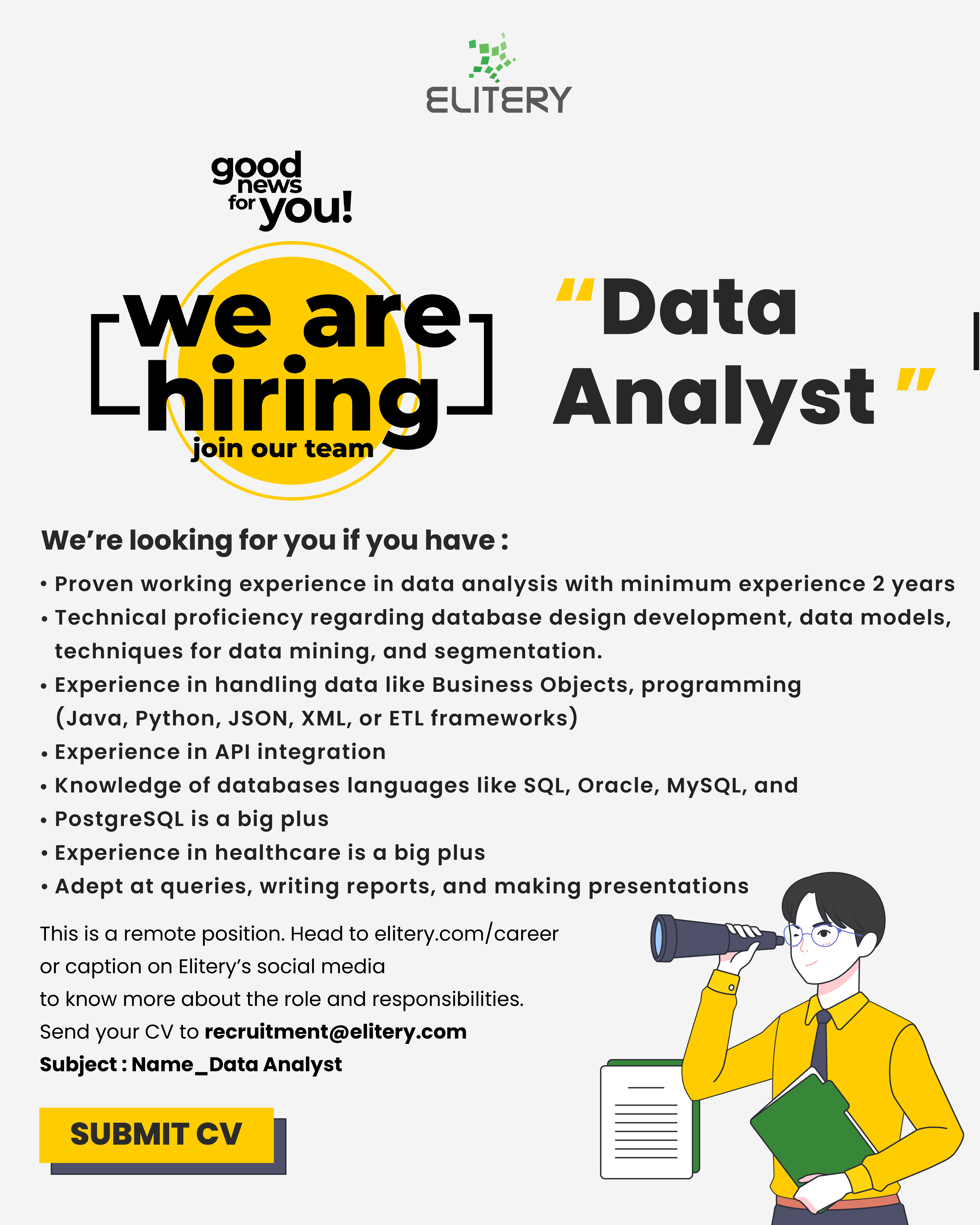 Data Analyst Job Descriptions